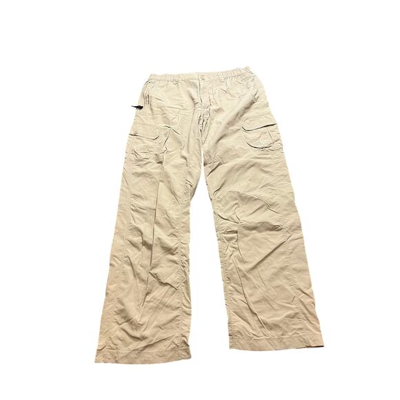 The North Face Mens Nylon Ripstop Hiking Pants Outdoors Gorpcore Beige Size L - Picture 1 of 9